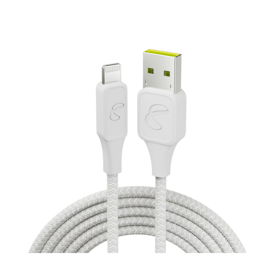 InstantConnect USB-A to Lightning - White - Charging cable for iPhone® and iPad® - Hero