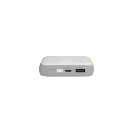 InstantGo 10000 Wireless - White - 30W PD ultra-fast charging power bank with wireless charging - Back