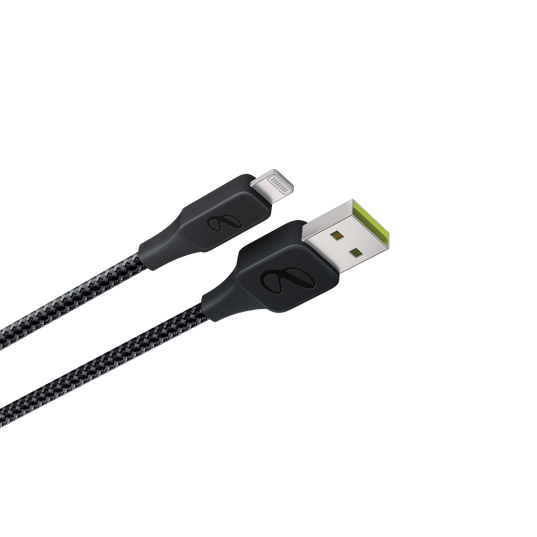 InstantConnect USB-A to Lightning - Black - Charging cable for iPhone® and iPad® - Detailshot 2