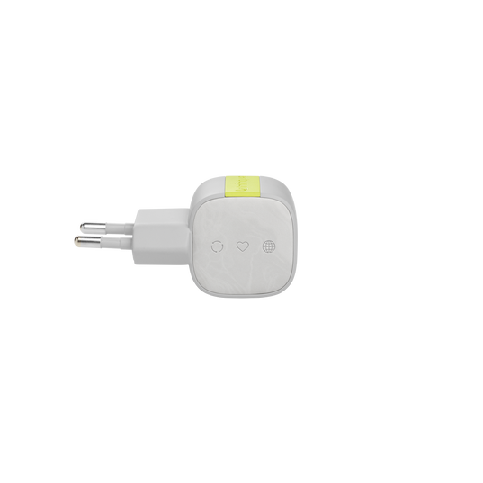 InstantCharger 20W 1 USB - White - Compact USB-C PD charger - Right